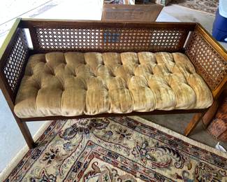 Mid century settee