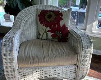 Rattan wicker chair