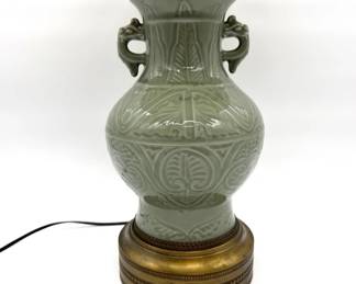 Celadon lamp