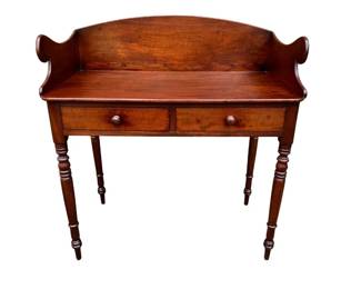 Beautiful mahogany British server with high backsplash 