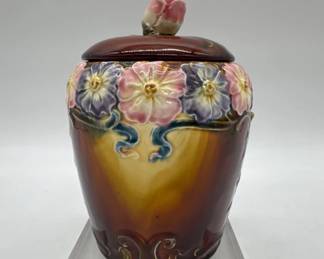 Art Nouveau tobacco jar