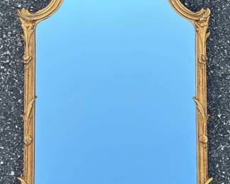 Friedman Brothers carved gilt mirror