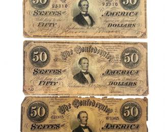 Pre 1865 currency
