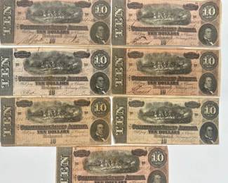 Pre 1865 currency