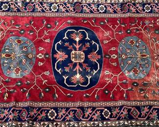 Nice Turkish scatter rug, possibly Kaiseri; 74” x 104”