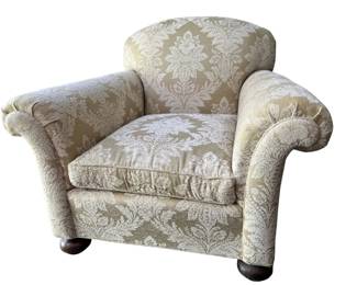 Matching overstuffed club chair to sofa