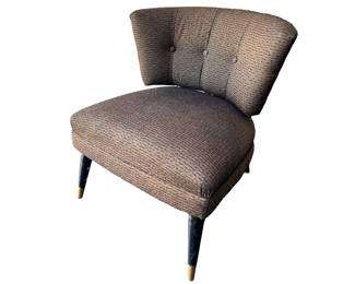 Kroehler barrel back MCM chair