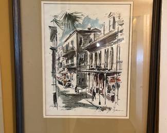 Signed print 