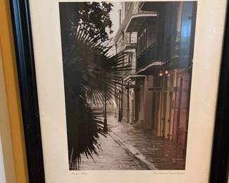 Signed print 