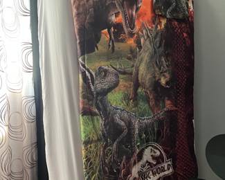Twin mattress set, Jurassic Park comforter set 