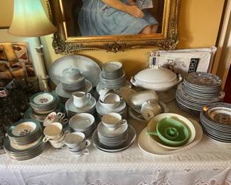 Sets of china