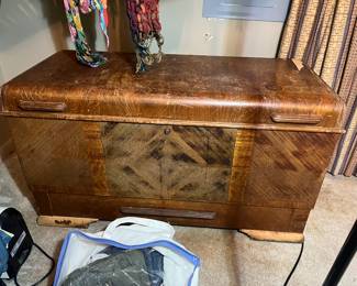 Vintage cedar chest 