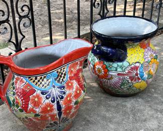 large talavera pots