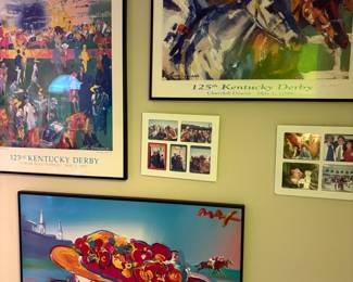 " Kentucky Oaks 2000" by Peter Max