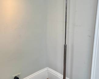 Vintage chrome floor lamp (2) 