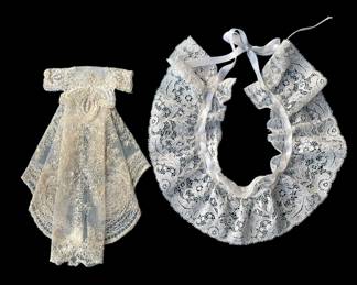 Vintage lace collars