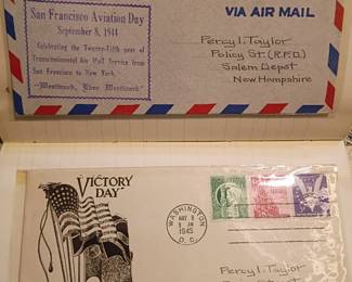 Vtg collection of First Day Cover and Issue stamps (1938-1955)