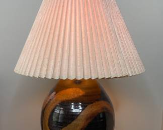 Ceramic table lamp vintage 