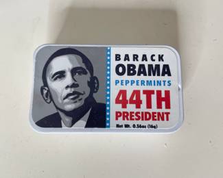 Barack Obama Peppermints tins 