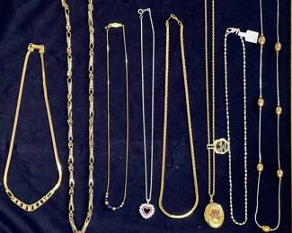 Necklaces includes Monet, Napier & more