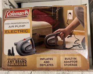 Coleman electric air pump 