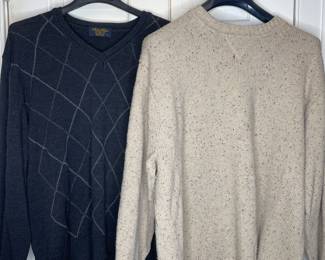 Orvis & Brooks Brothers sweaters
