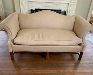 Chippendale style settee