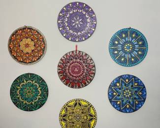 Mandala wall hangings 