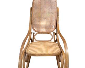 Bentwood rocking chair vtg