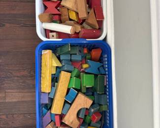 Vtg wood blocks