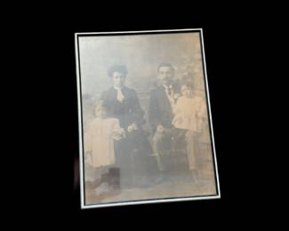 Antique family portrait