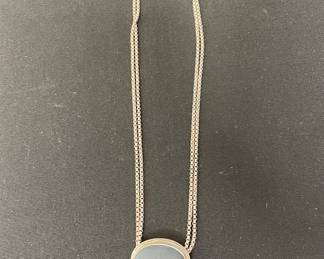 Sterling silver pendant necklace 