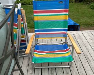 Beach chairs (4)