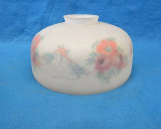 Lot 440. Reverse-painted lampshade