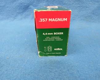 Lot 300. Fifty Sellier & Bellot 357 Magnum rounds. 158 grain.