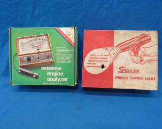 Lot 489. Two untested auto tuning analyzers.