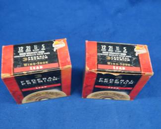 Lot 497. 50 mixed 12-gauge rounds