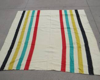 Lot 387. Faribo 100% wool blanket. 82" x 70"