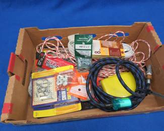 Lot 392. Hooks, fasteners, and more