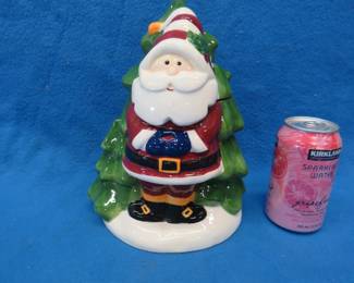 Lot 348. Santa cookie jar. Mint unused condition.