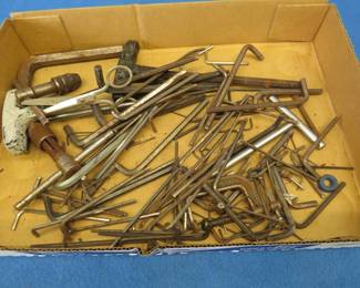 Lot 383. Hand tools including many hex keys