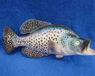 Lot 185. Plastic decorative Crappie