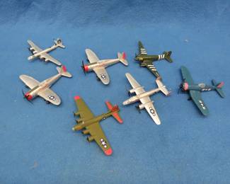 Lot 277. Die-cast model planes