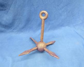 Lot 419. 4-point spike anchor