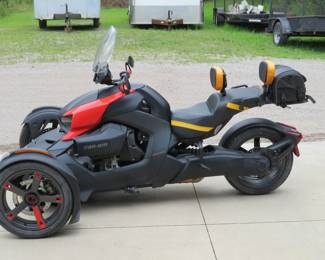 Lot 15. 2019 Can-Am Ryker 900 ACE with only 1,238 miles.