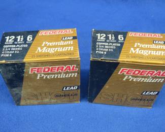 Lot 63. 50 Mixed mostly 6-shot 12-gauge rounds