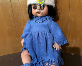 native american doll