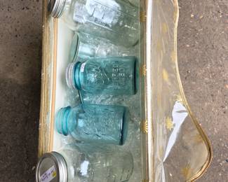 Ball glass jars: #1, #6, #13