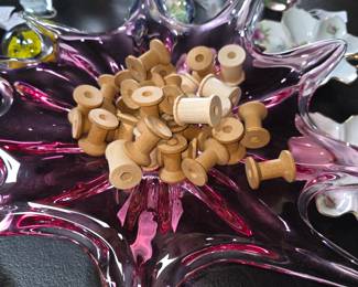 Antique spools