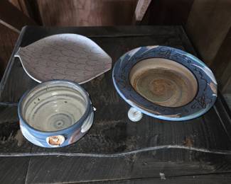Pottery-signed